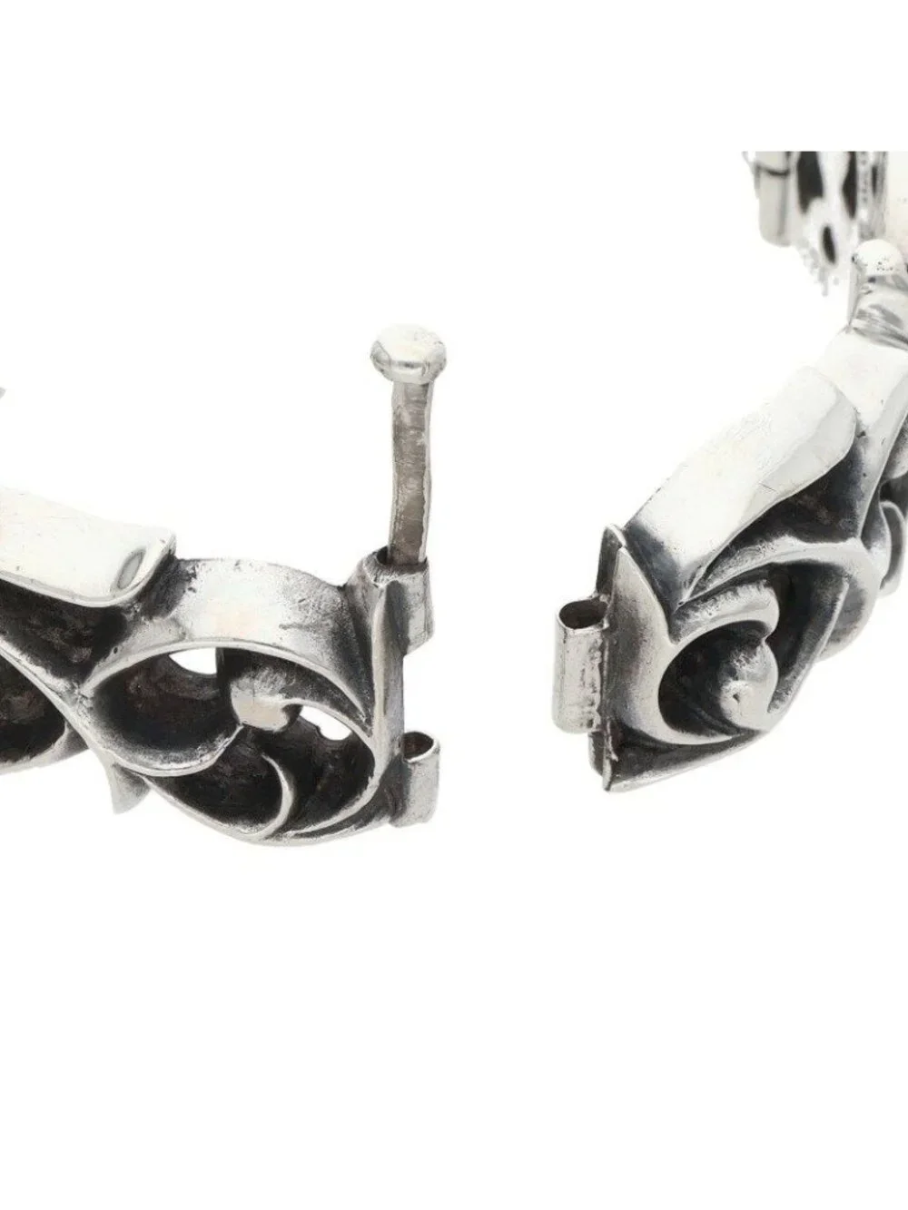 Chrome Hearts Etrnity Vine Band Link Eternity Silver Bracelet